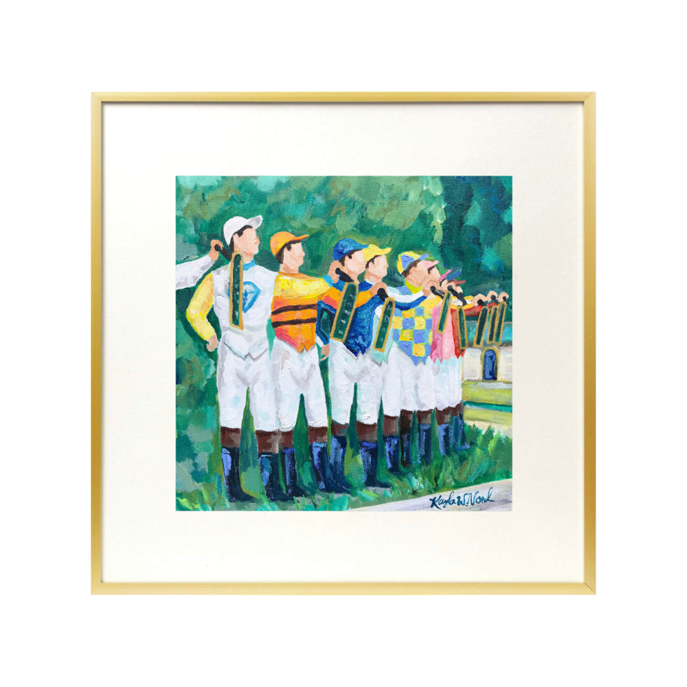 Kayla Weber "At The Races" Art