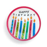 Birthday Candles Plate