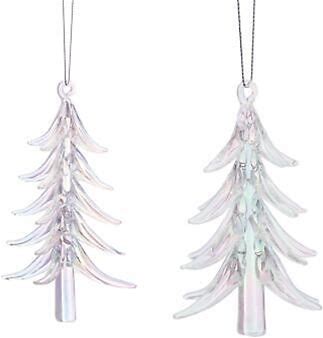 Glass Tree Ornament